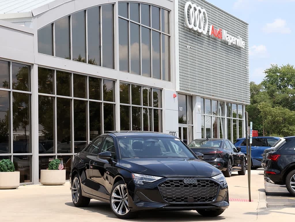 BRILLIANT BLACK 2026 Audi A3 Sedan All-Wheel Drive 7-Speed Automatic