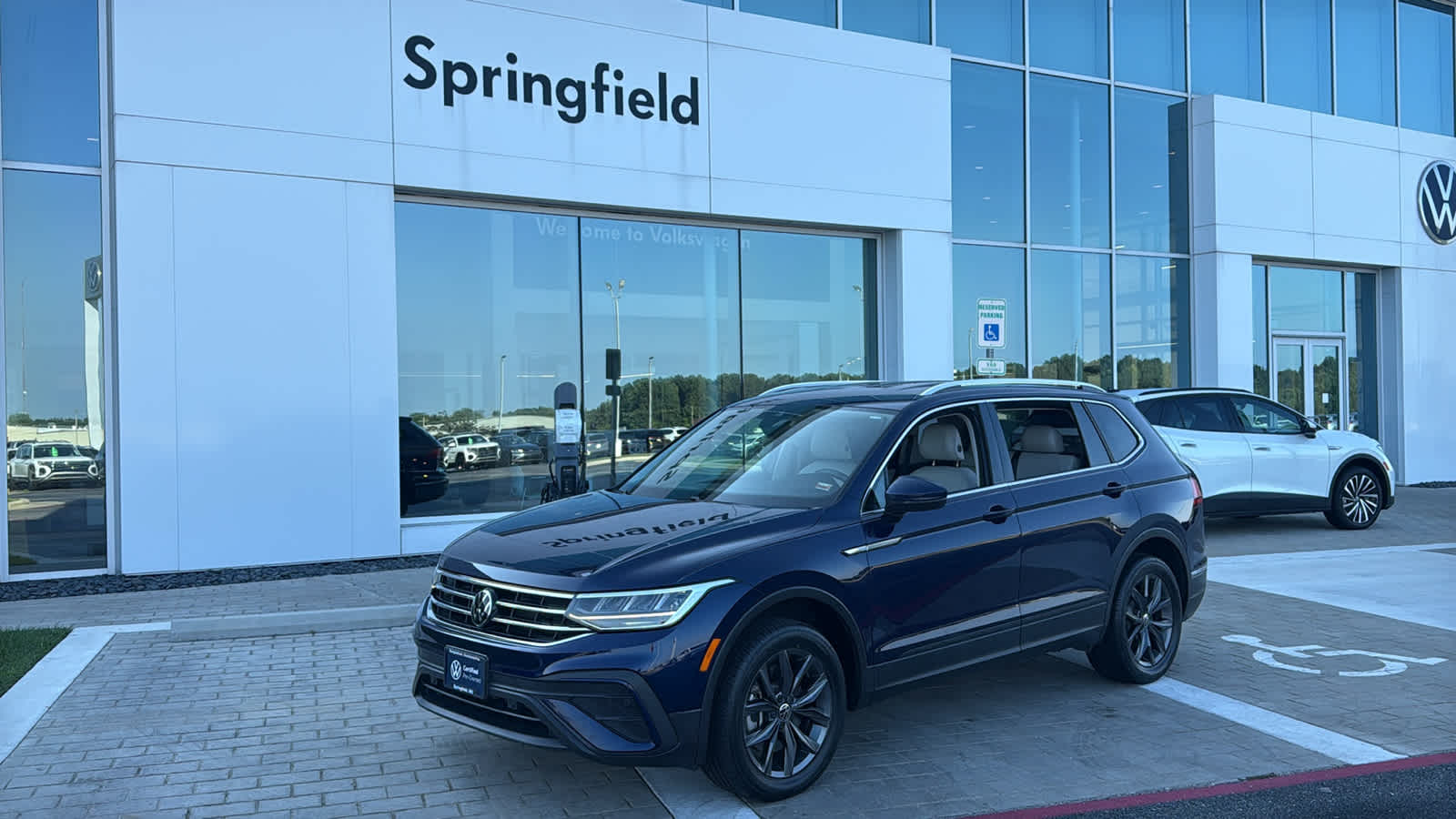 ATLANTIC BLUE 2023 Volkswagen Tiguan SUV / Crossover Front-Wheel Drive 8-Speed Automatic