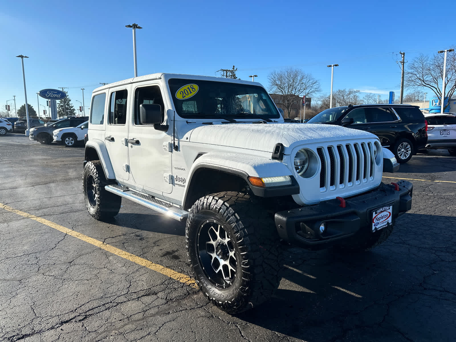 2018 Jeep Wrangler Unlimited Sahara 10