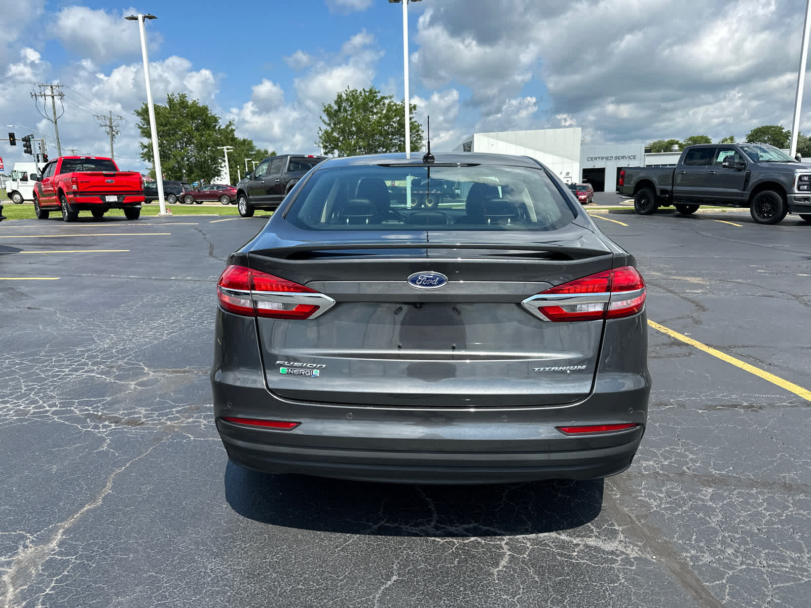 2019 Ford Fusion Energi Titanium 7