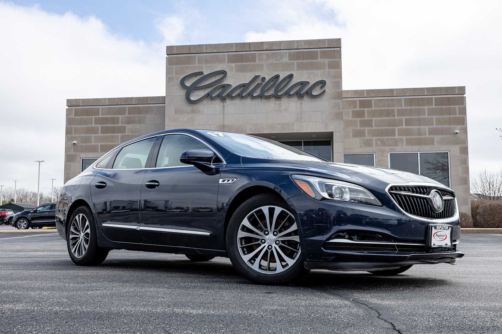 Dark Sapphire Blue Metallic 2017 Buick LaCrosse Premium AWD Sedan All-Wheel Drive 8-Speed Automatic