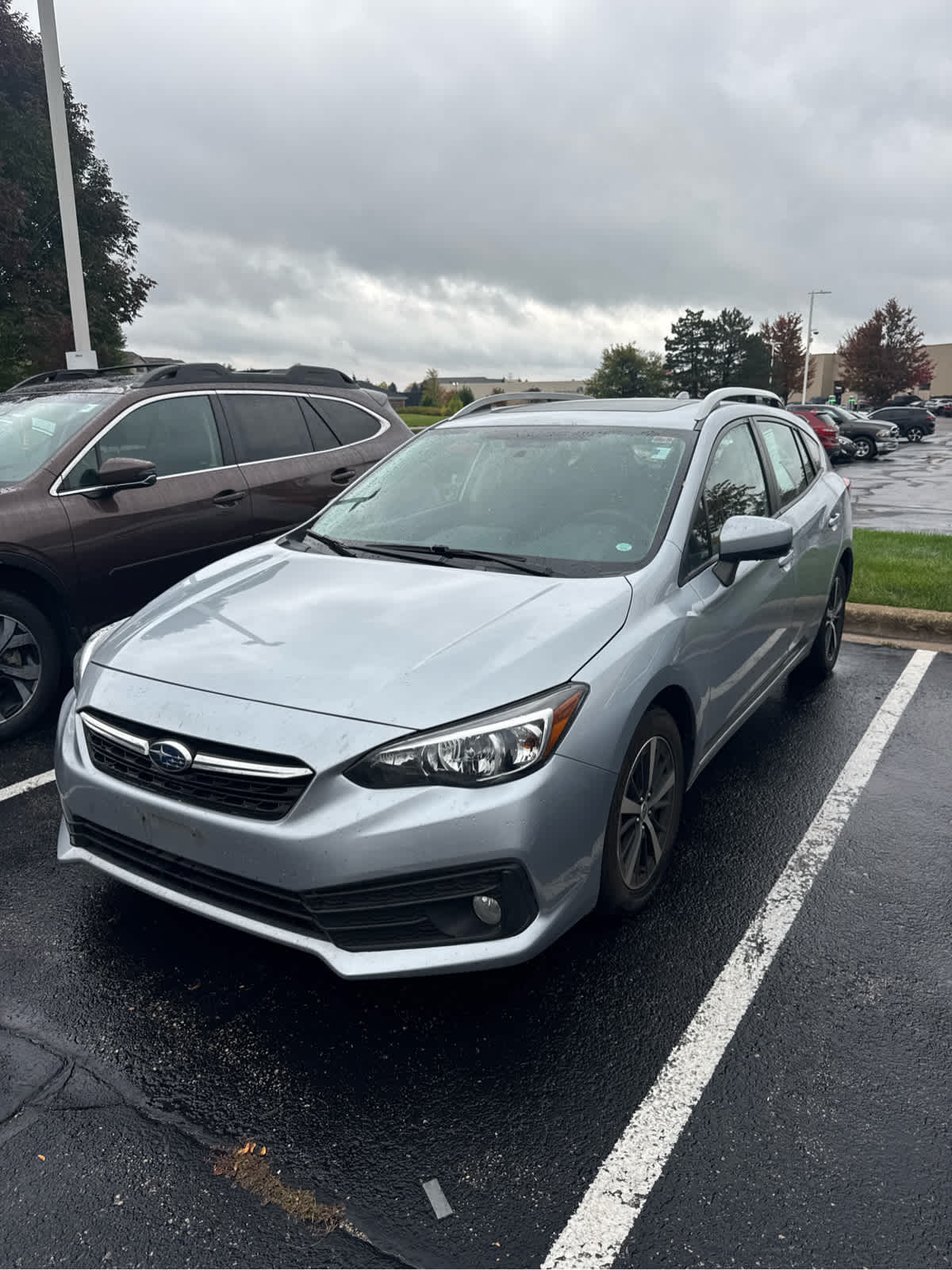 Ice Silver Metallic 2022 Subaru Impreza Wagon All-Wheel Drive Continuously Variable Transmission