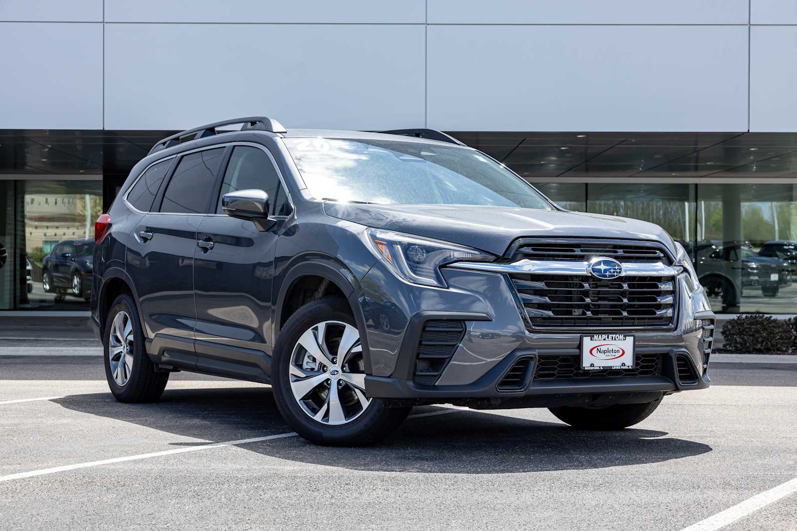 Magnetite Gray Metallic 2025 Subaru Ascent Premium 7-Passenger AWD SUV / Crossover All-Wheel Drive Continuously Variable Transmission