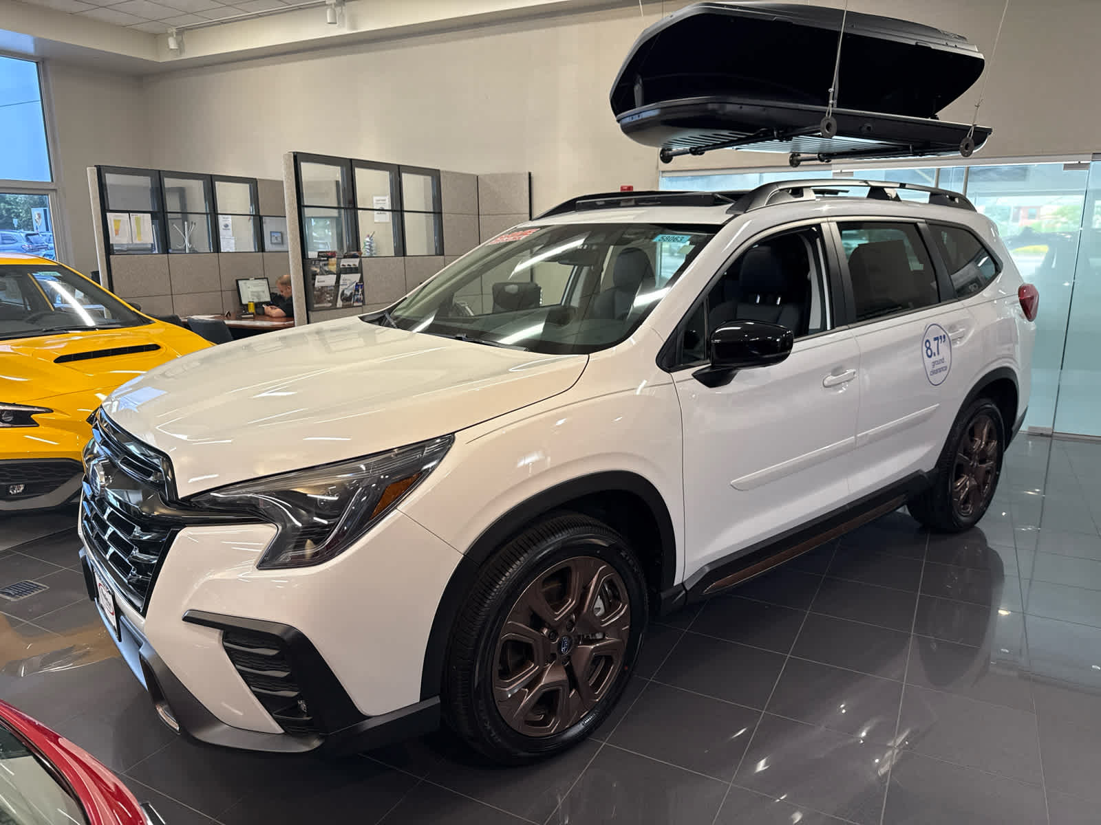 Crystal White Pearl 2026 Subaru Ascent SUV / Crossover All-Wheel Drive Continuously Variable Transmission