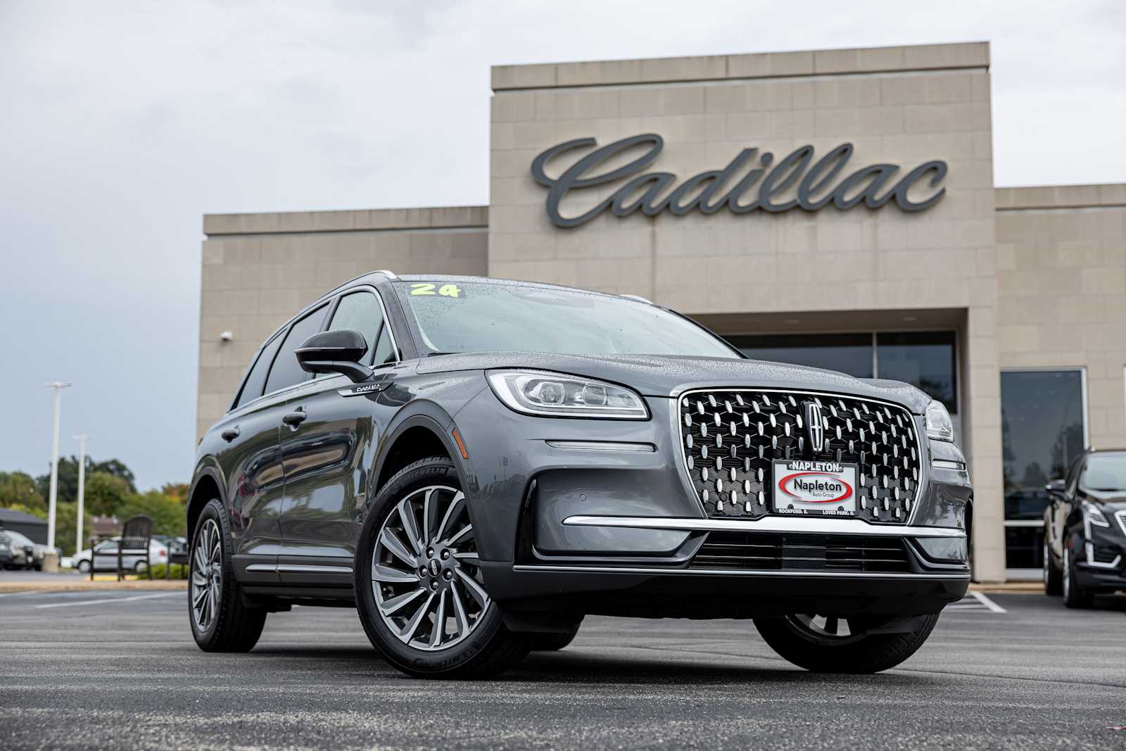 Asher Gray Metallic Clearcoat 2024 Lincoln Corsair SUV / Crossover All-Wheel Drive 8-Speed Automatic