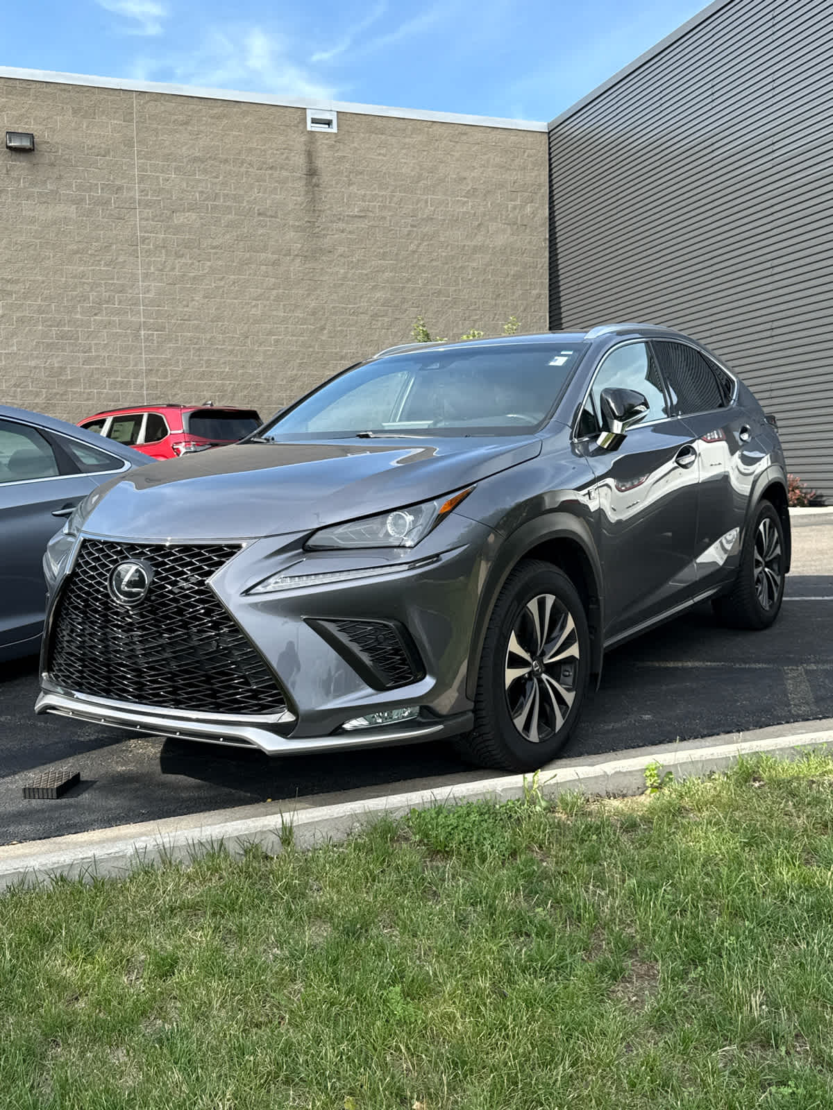 Nebula Gray Pearl 2018 Lexus NX 300 AWD SUV / Crossover All-Wheel Drive 6-Speed Automatic