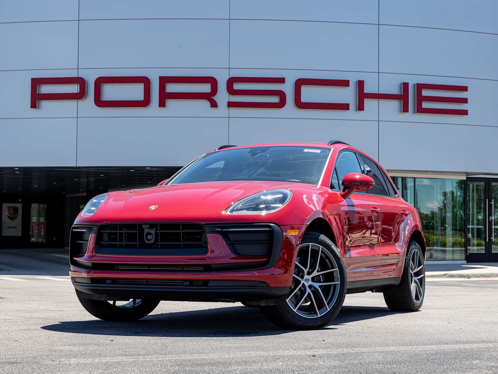 CARMINE RED 2026 Porsche Macan SUV / Crossover 7-Speed Automatic