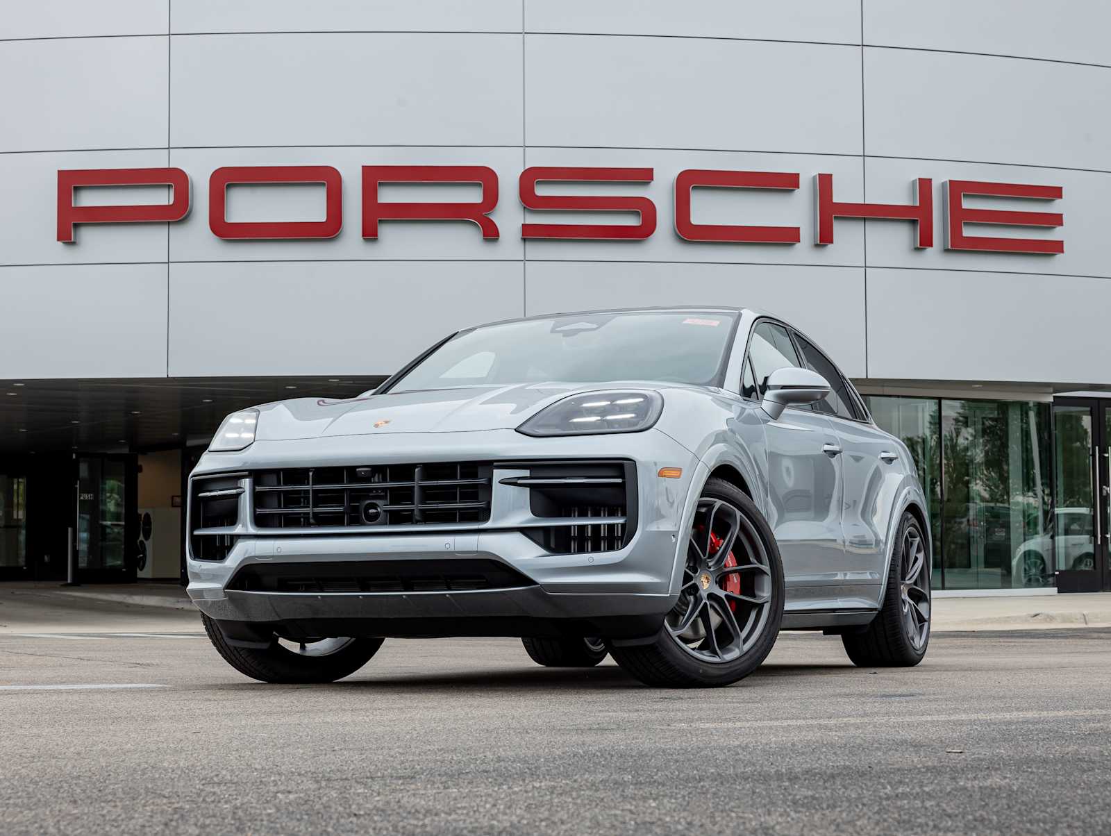 DOLOMITE SILVER METALLIC 2026 Porsche Cayenne Coupe Coupe All-Wheel Drive 8-Speed Automatic