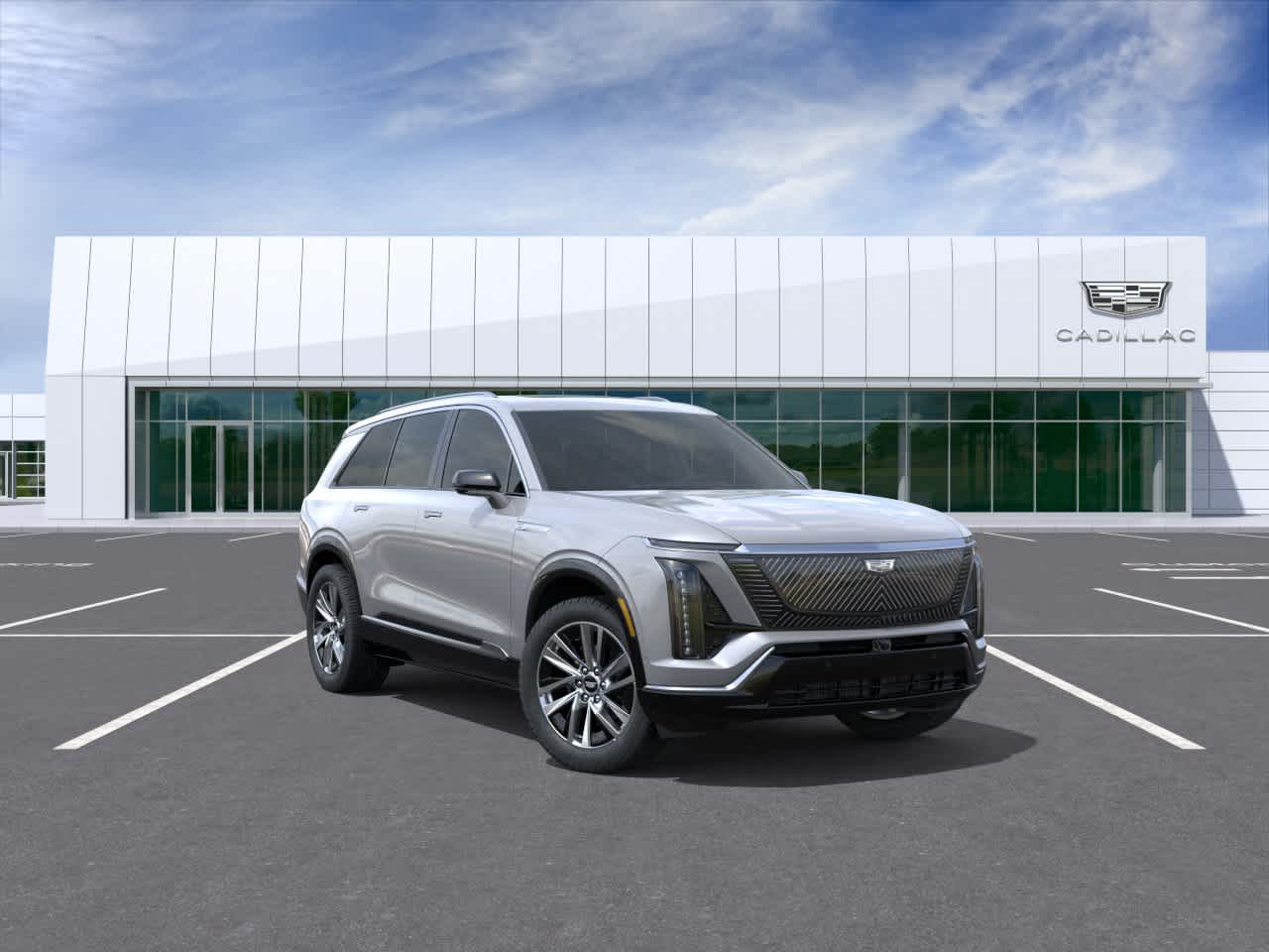 Argent Silver Metallic 2027 Cadillac VISTIQ SUV / Crossover All-Wheel Drive 1-Speed Automatic