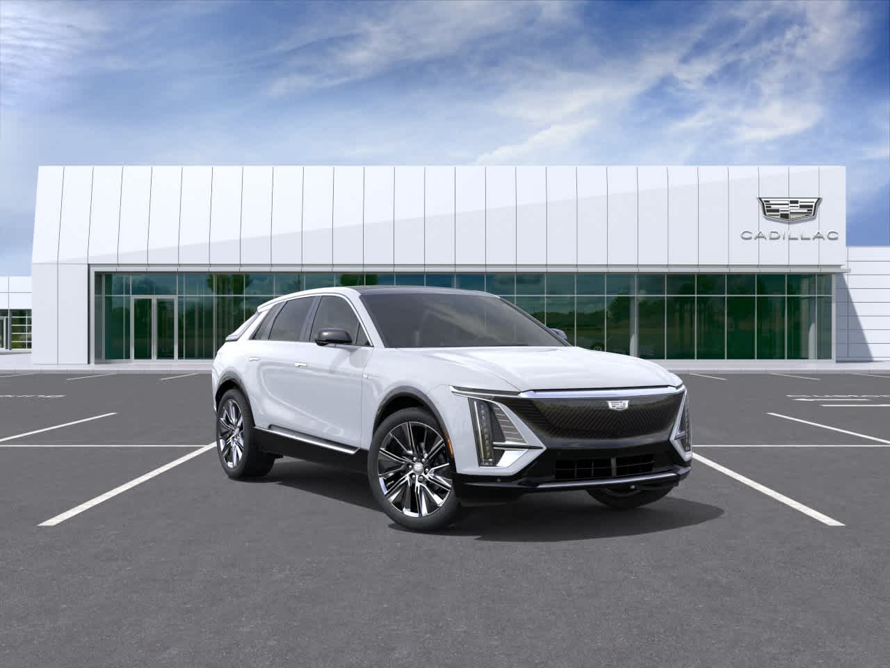 VIBRANT WHITE TRICOAT 2026 Cadillac LYRIQ Signature Luxury AWD SUV / Crossover All-Wheel Drive Automatic