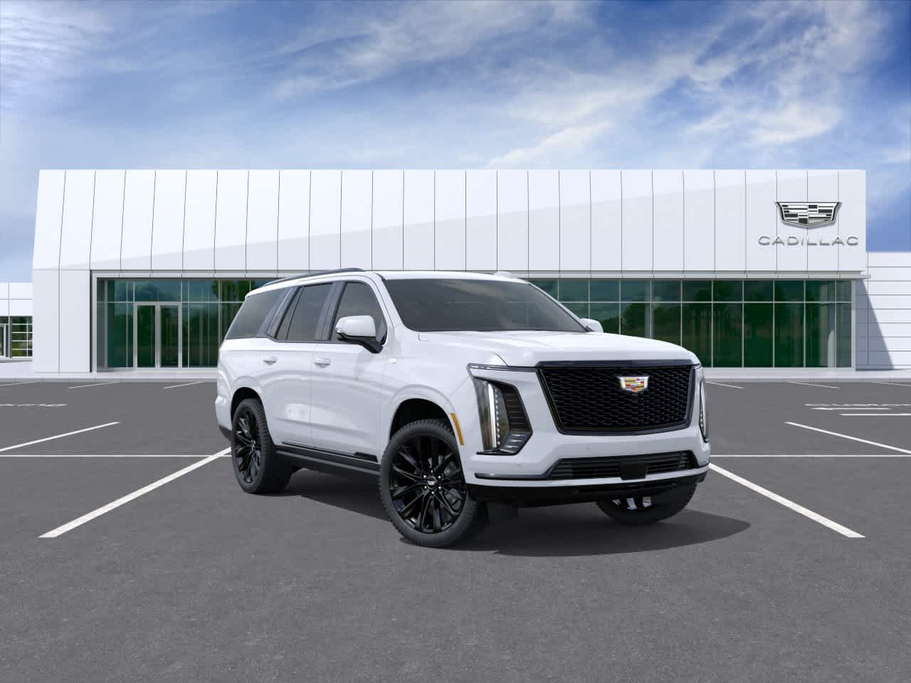 Vibrant White Tricoat 2026 Cadillac Escalade Platinum Sport 4WD SUV / Crossover Four-Wheel Drive Automatic