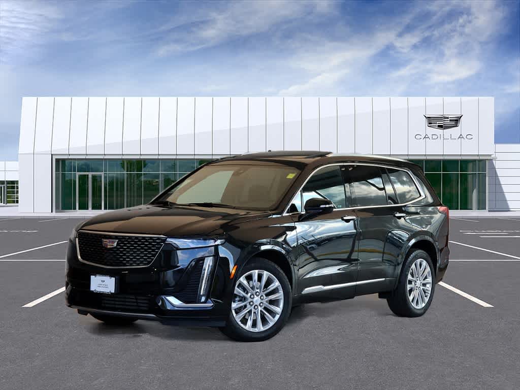 Stellar Black Metallic 2024 Cadillac XT6 Premium Luxury AWD SUV / Crossover Four-Wheel Drive 9-Speed Automatic