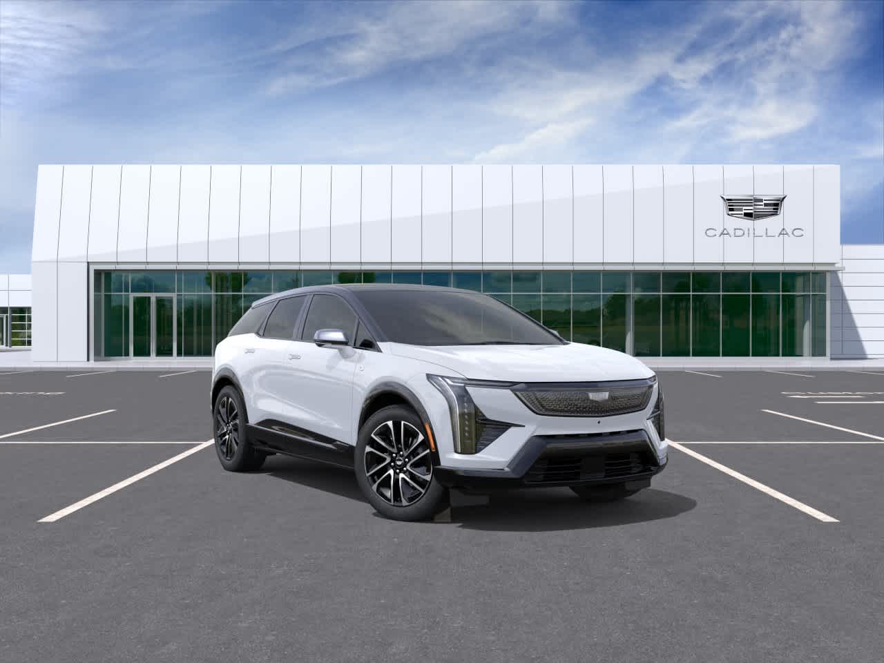 Vibrant White Tricoat 2027 Cadillac OPTIQ SUV / Crossover All-Wheel Drive 1-Speed Automatic