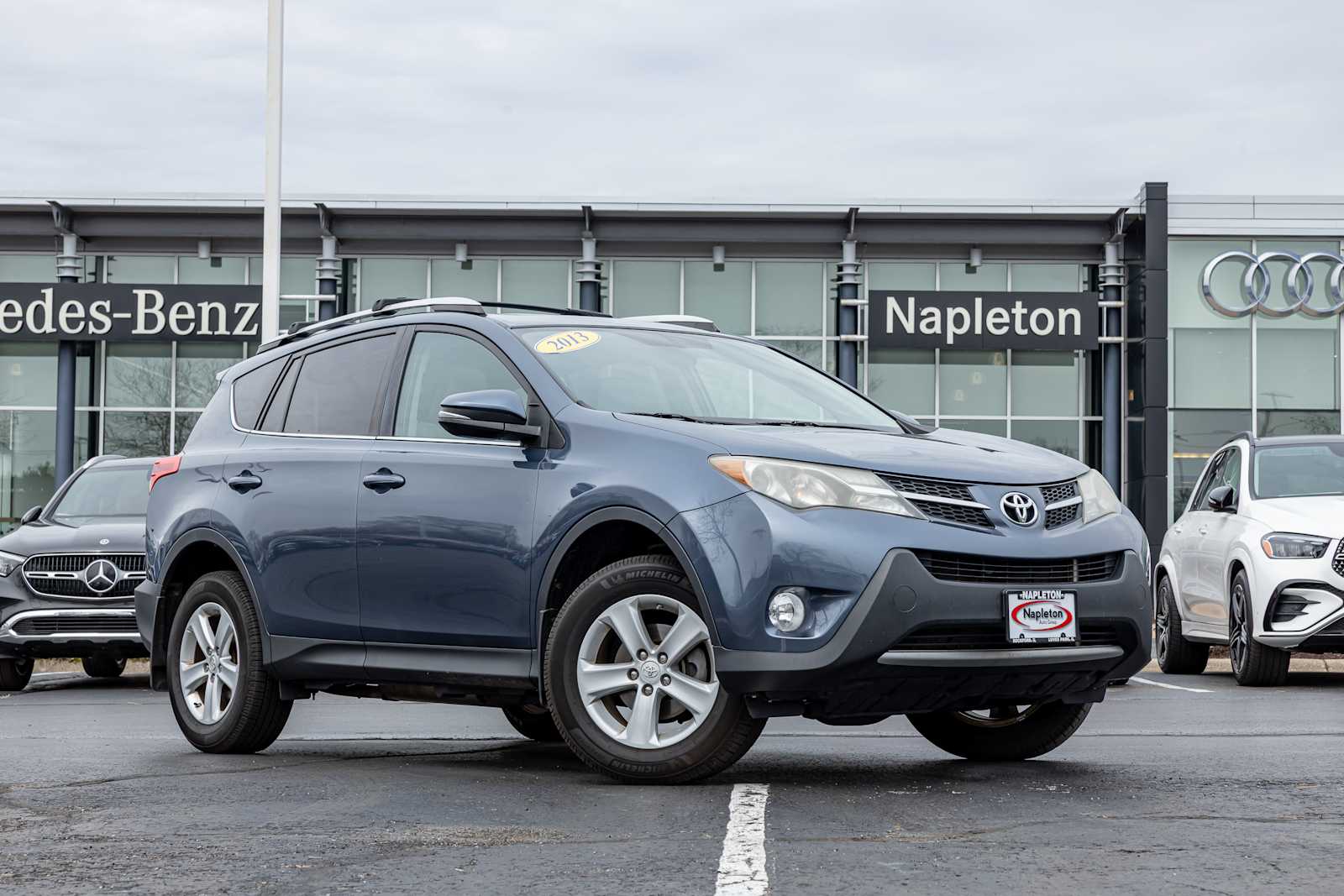 Shoreline Blue Pearl 2013 Toyota RAV4 XLE AWD SUV / Crossover All-Wheel Drive 6-Speed Automatic
