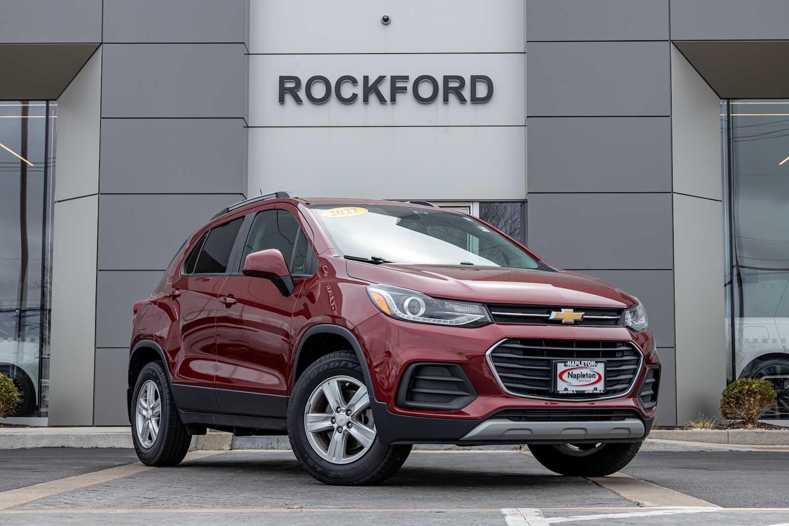 Red (Crimson Metallic) 2022 Chevrolet Trax LT AWD SUV / Crossover All-Wheel Drive 6-Speed Automatic