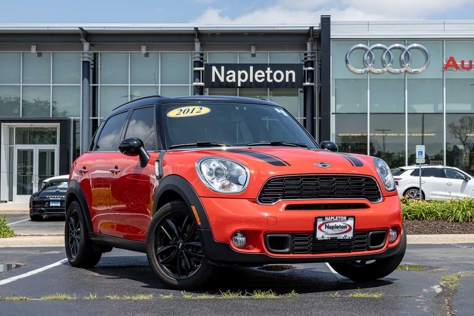 Red 2012 MINI Countryman S FWD SUV / Crossover Front-Wheel Drive Automatic