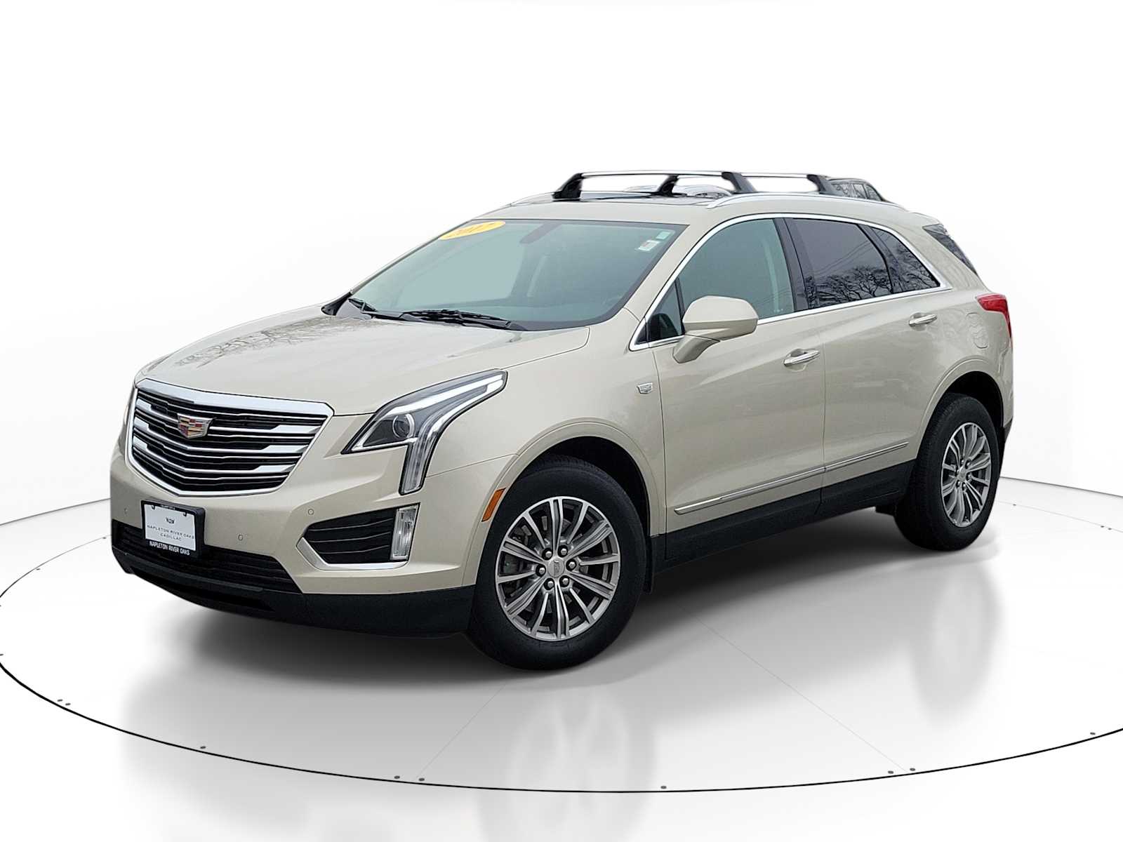 Silver Coast Metallic 2017 Cadillac XT5 Luxury AWD SUV / Crossover Four-Wheel Drive 8-Speed Automatic