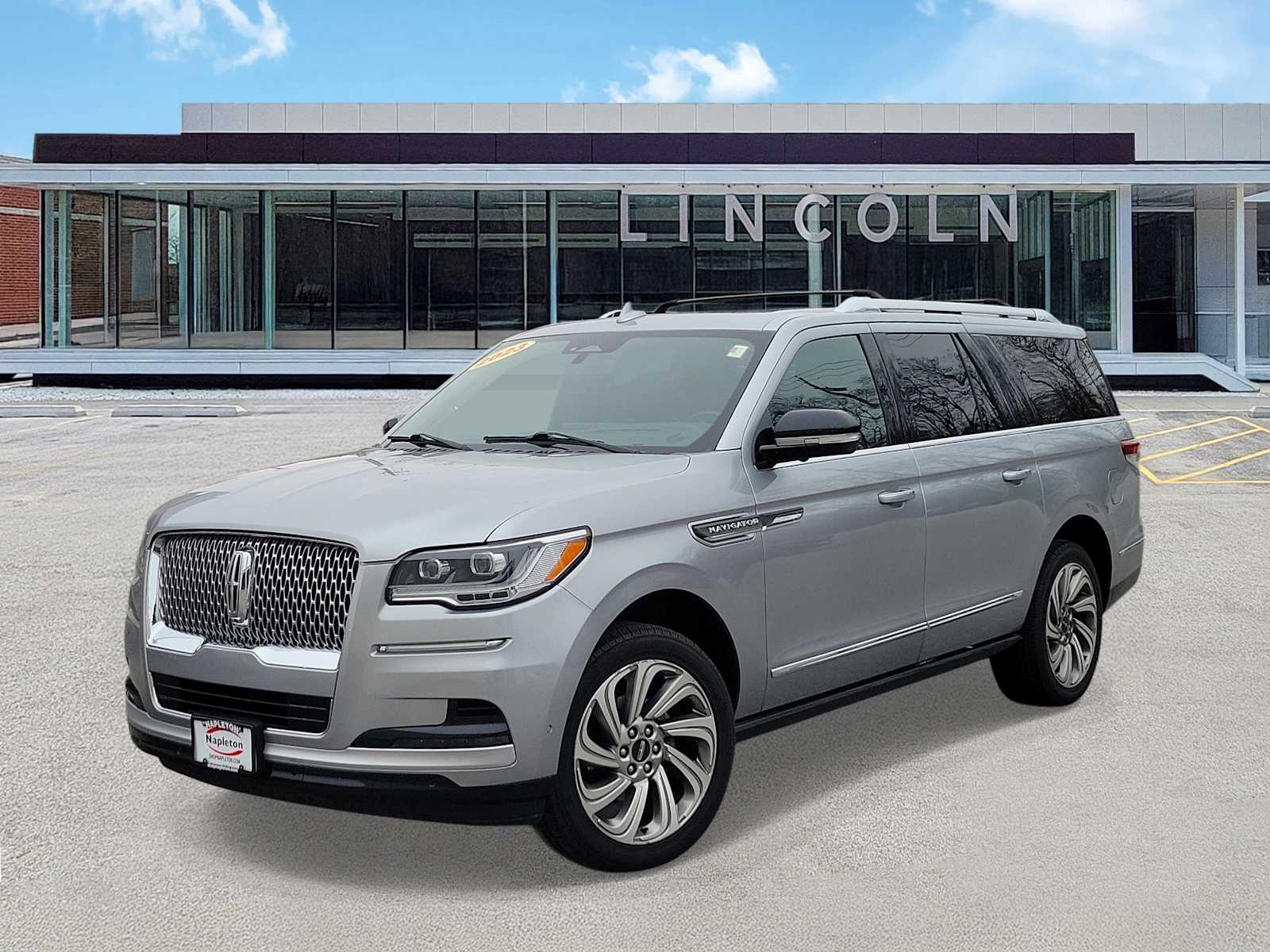 Silver Radiance 2023 Lincoln Navigator L Reserve 4WD SUV / Crossover Four-Wheel Drive Automatic