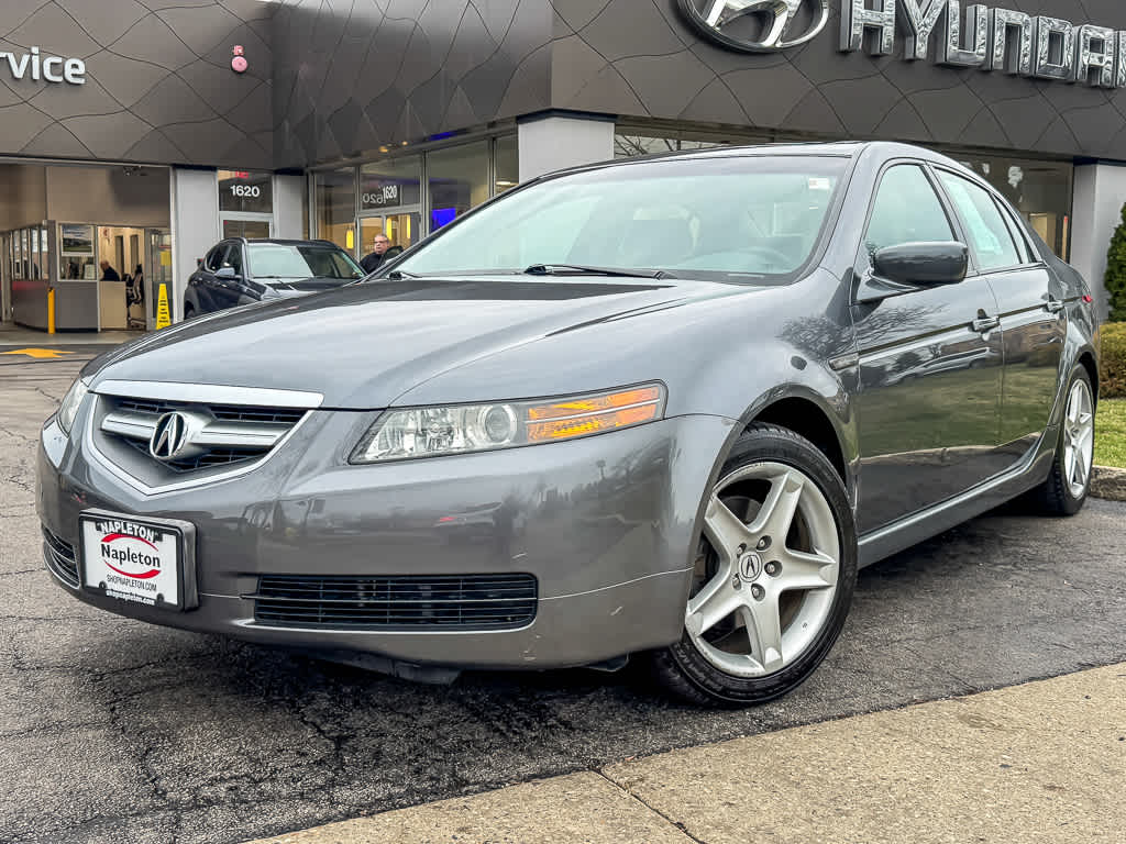 Satin Silver Metallic 2004 Acura TL Sedan 5-Speed Automatic