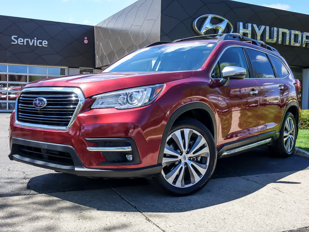 Crimson Red Pearl 2019 Subaru Ascent Touring 7-Passenger AWD SUV / Crossover All-Wheel Drive Continuously Variable Transmission