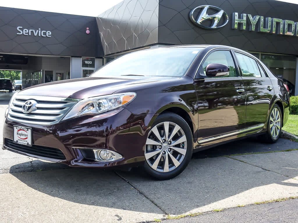 Red (Sizzling Crimson Mica) 2011 Toyota Avalon Sedan Front-Wheel Drive 6-Speed Automatic
