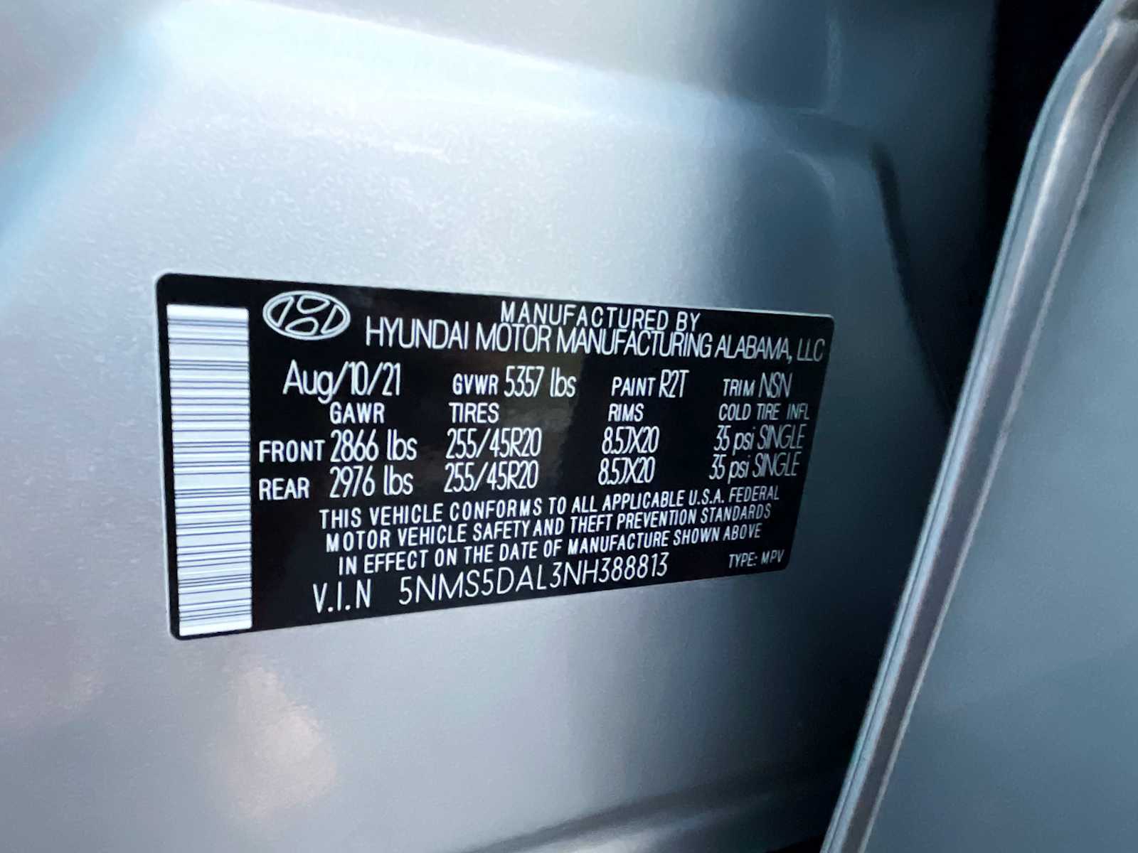 2022 Hyundai Santa Fe Calligraphy 37