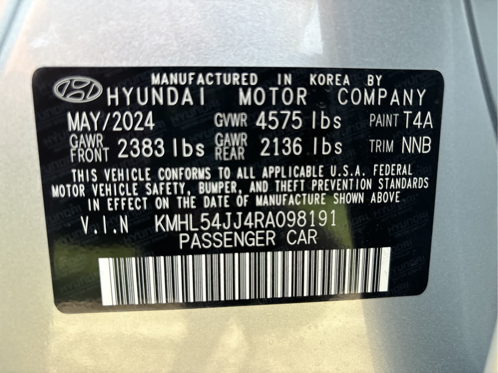 2024 Hyundai Sonata Hybrid Limited 36