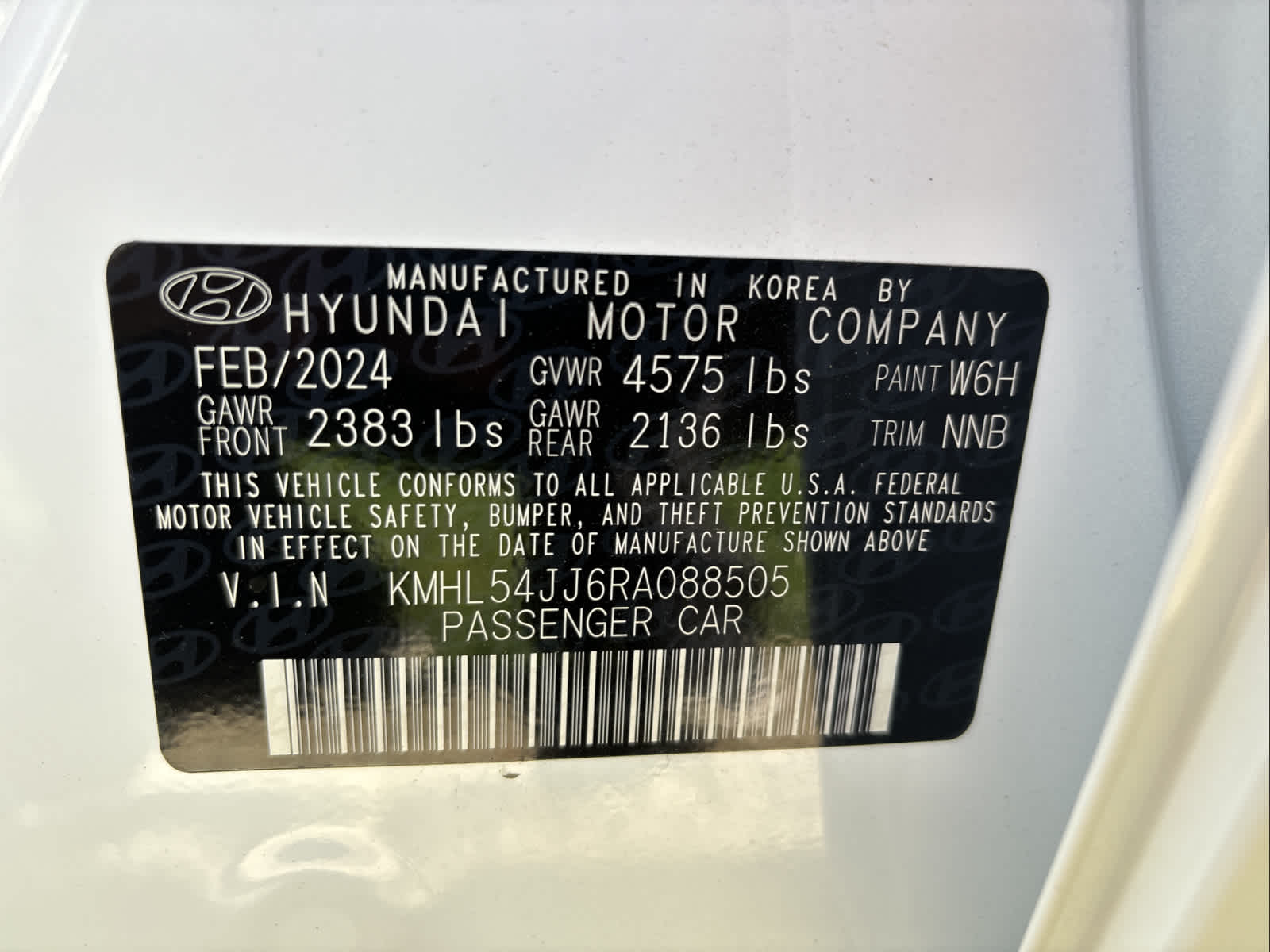 2024 Hyundai Sonata Hybrid Limited 36