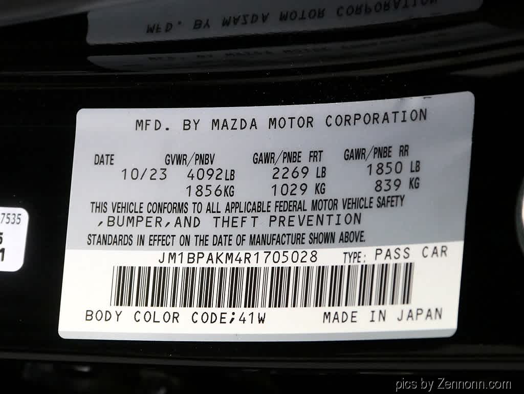 2024 Mazda Mazda3 Hatchback 2.5 S Select Sport 30