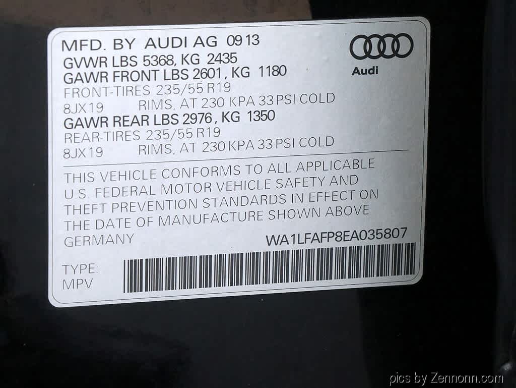 2014 Audi Q5 Premium Plus 30