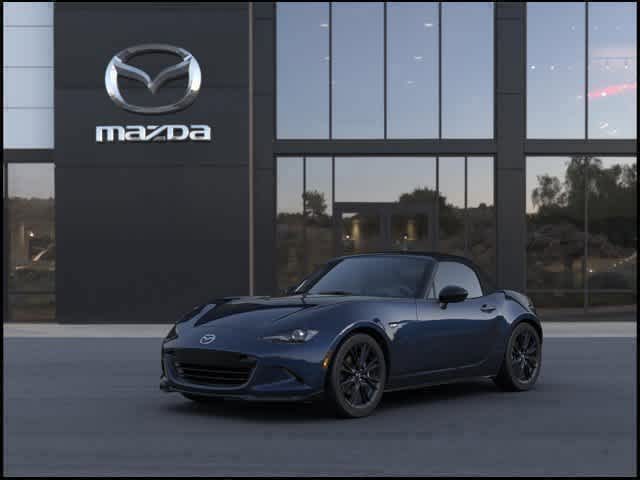 Deep Crystal Blue Mica 2026 Mazda MX-5 Miata Convertible Rear-Wheel Drive 6-Speed Manual