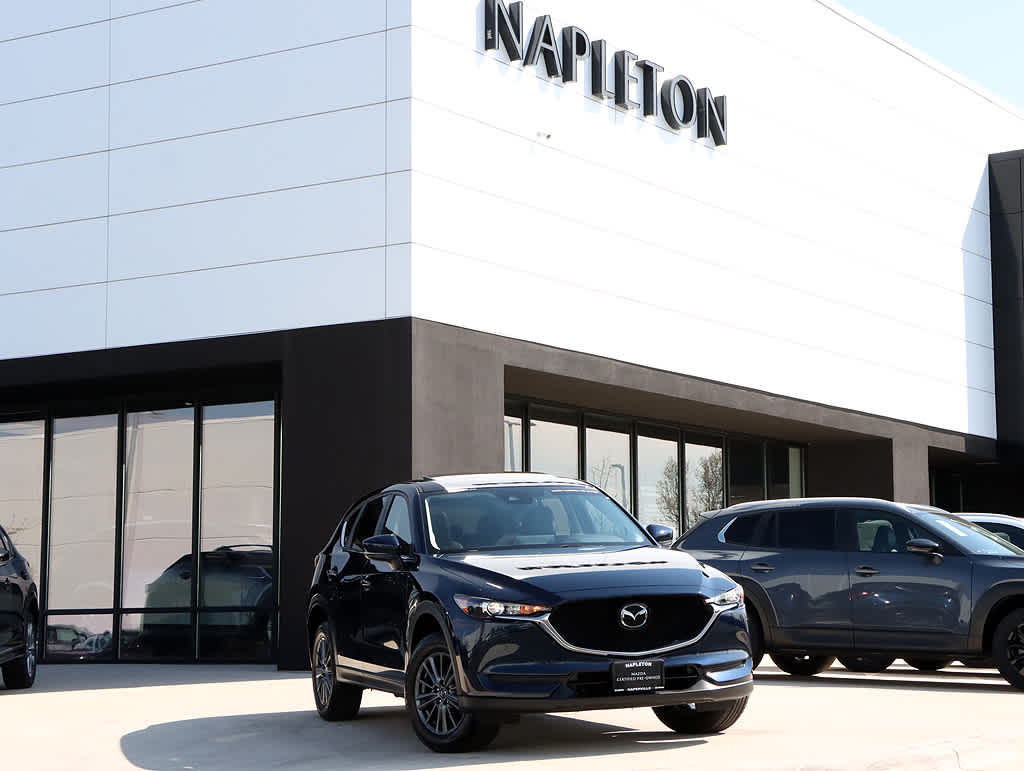 Deep Crystal Blue Mica 2021 Mazda CX-5 Touring AWD SUV / Crossover All-Wheel Drive 6-Speed Automatic