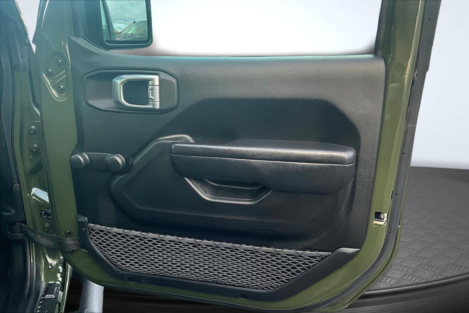 2021 Jeep Wrangler Unlimited Willys Sport Sarge Green Clearcoat at Texan GMC Buick