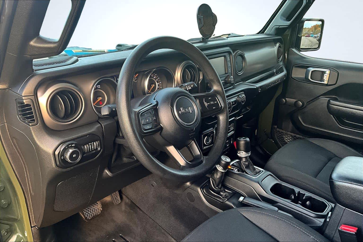 2021 Jeep Wrangler Unlimited Willys Sport Sarge Green Clearcoat at Texan GMC Buick