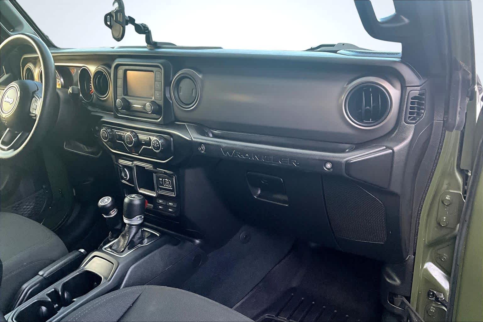 2021 Jeep Wrangler Unlimited Willys Sport Sarge Green Clearcoat at Texan GMC Buick