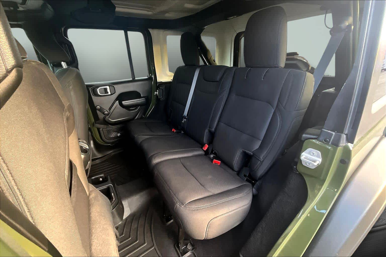 2021 Jeep Wrangler Unlimited Willys Sport Sarge Green Clearcoat at Texan GMC Buick