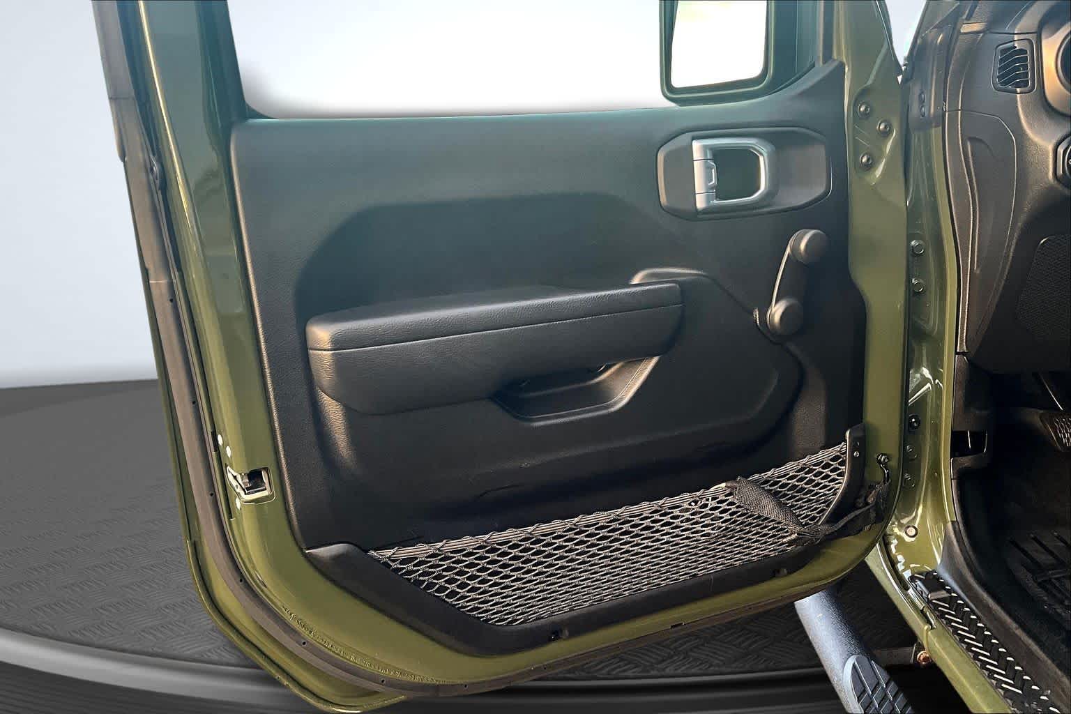 2021 Jeep Wrangler Unlimited Willys Sport Sarge Green Clearcoat at Texan GMC Buick