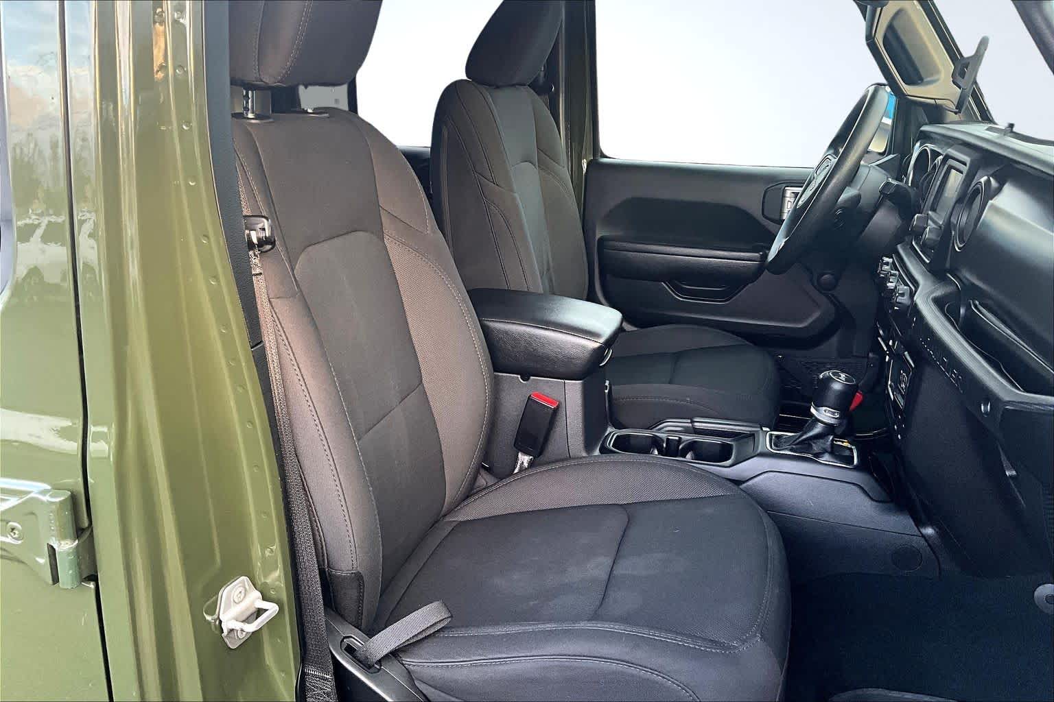 2021 Jeep Wrangler Unlimited Willys Sport Sarge Green Clearcoat at Texan GMC Buick