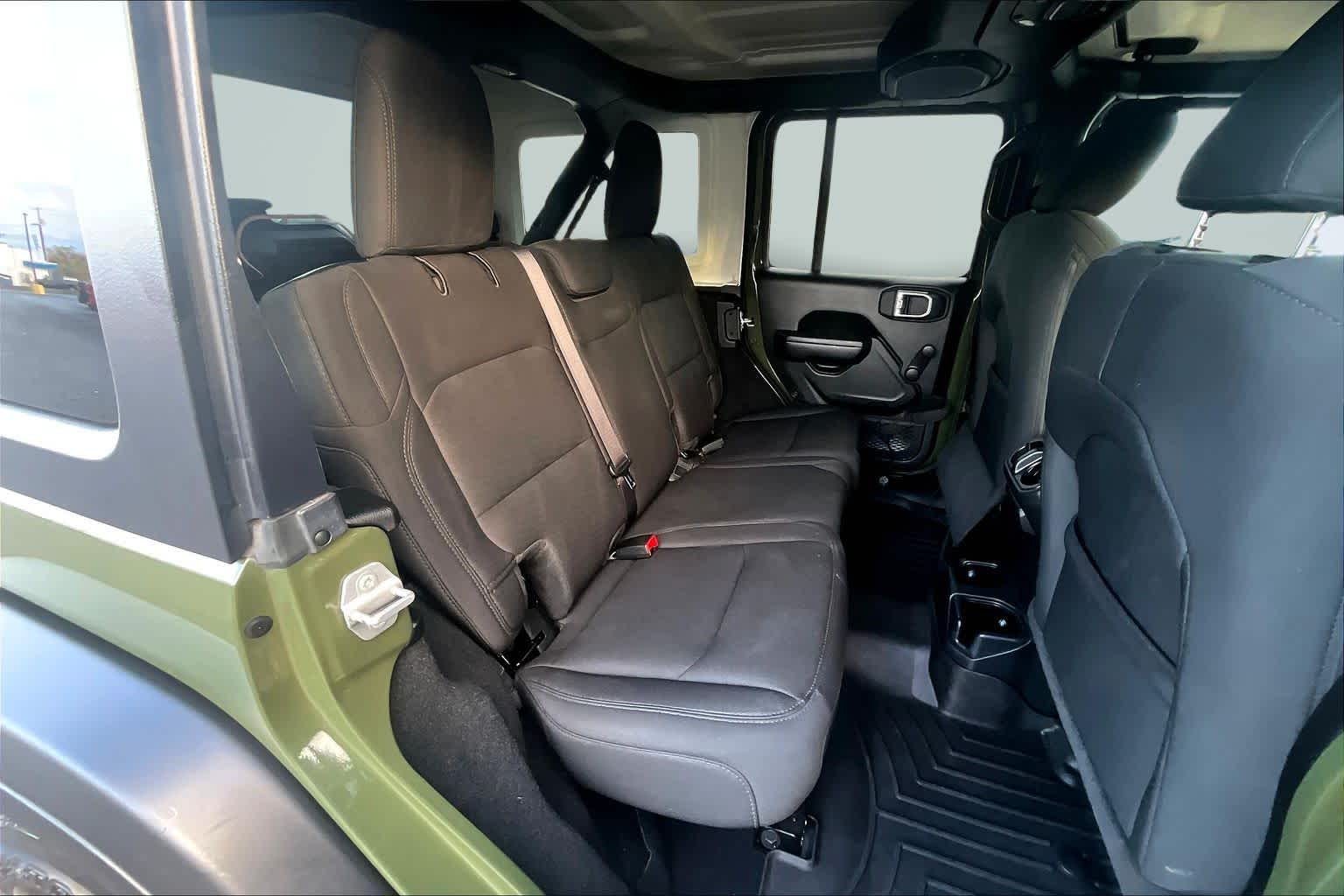 2021 Jeep Wrangler Unlimited Willys Sport Sarge Green Clearcoat at Texan GMC Buick