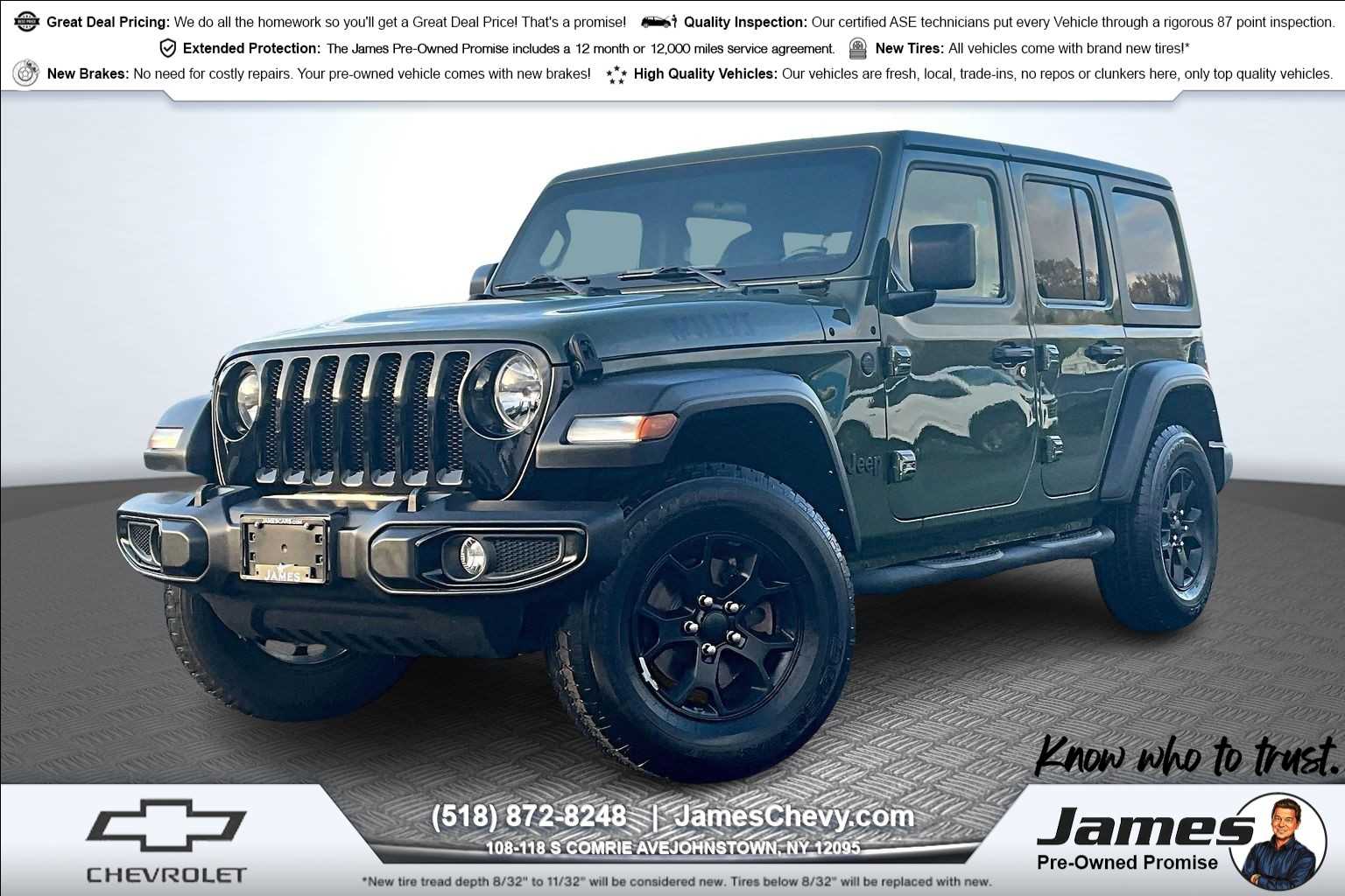 2021 Jeep Wrangler Unlimited Willys Sport - 0