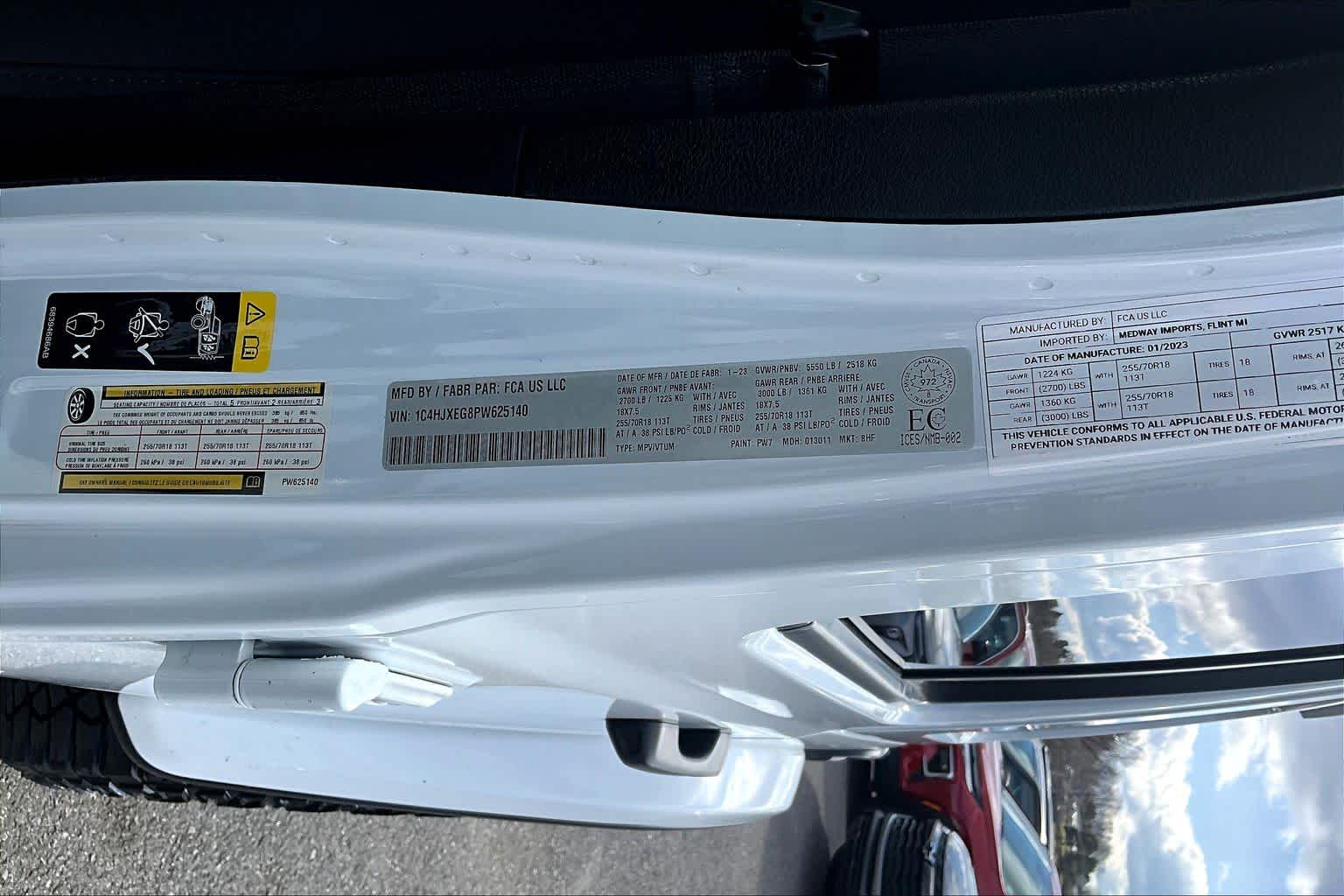 2023 Jeep Wrangler Sahara Bright White at James Chevrolet