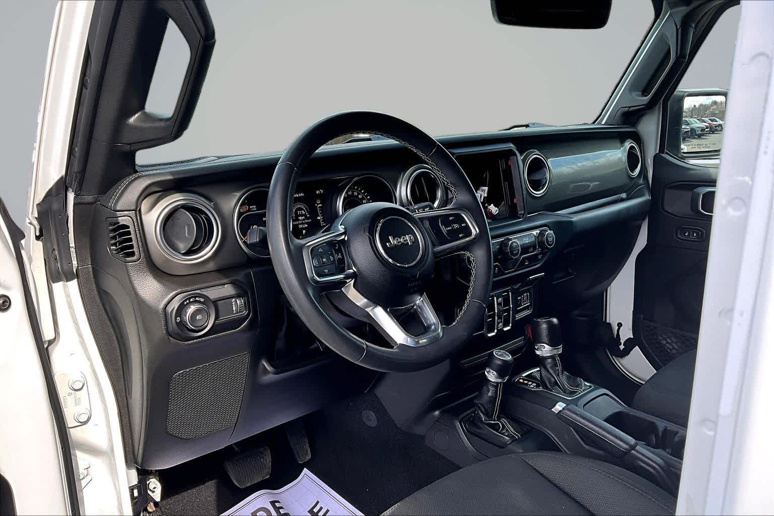 2023 Jeep Wrangler Sahara Bright White at James Chevrolet