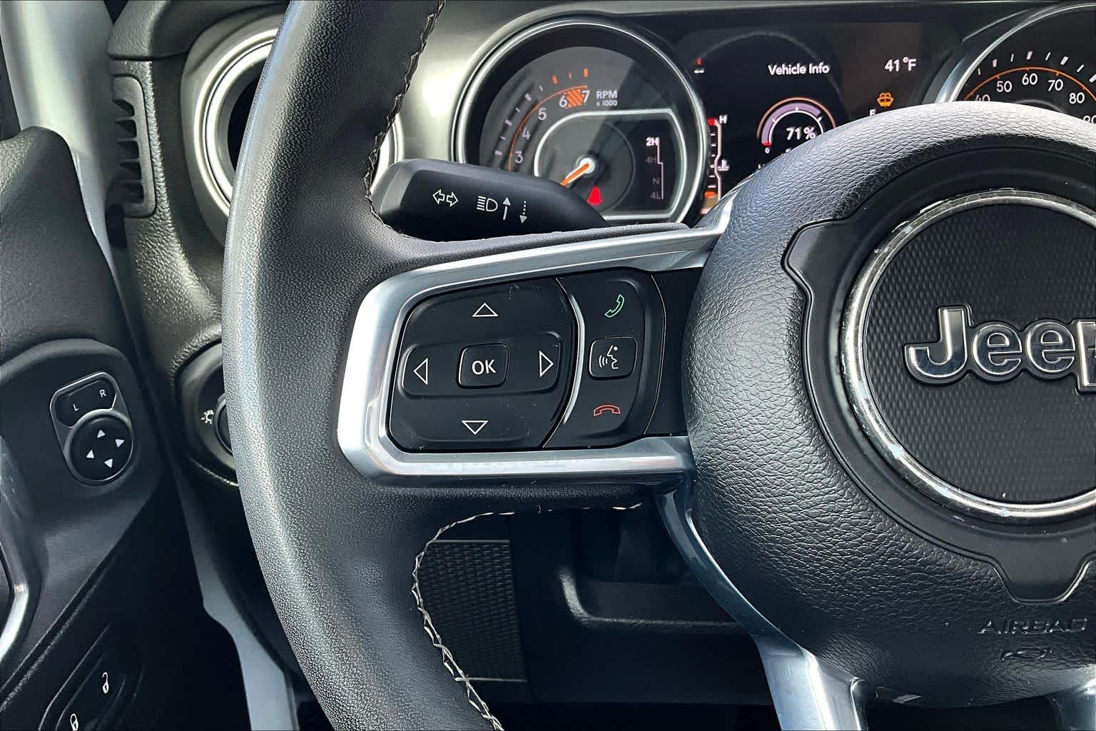 2023 Jeep Wrangler Sahara Bright White at James Chevrolet