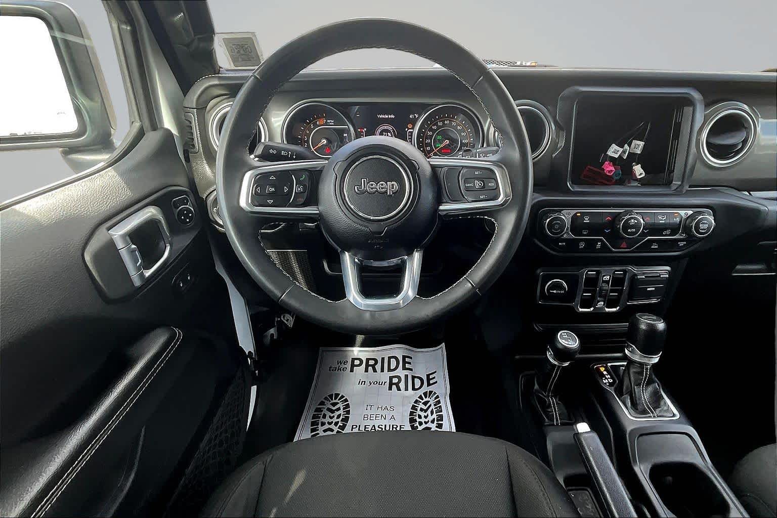 2023 Jeep Wrangler Sahara Bright White at James Chevrolet