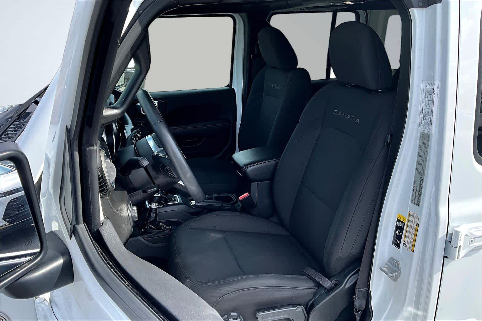 2023 Jeep Wrangler Sahara Bright White at James Chevrolet