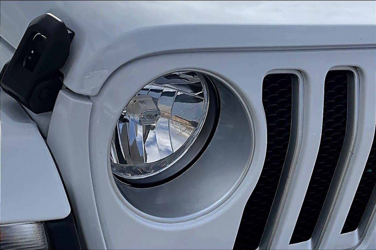2023 Jeep Wrangler Sahara Bright White at James Chevrolet