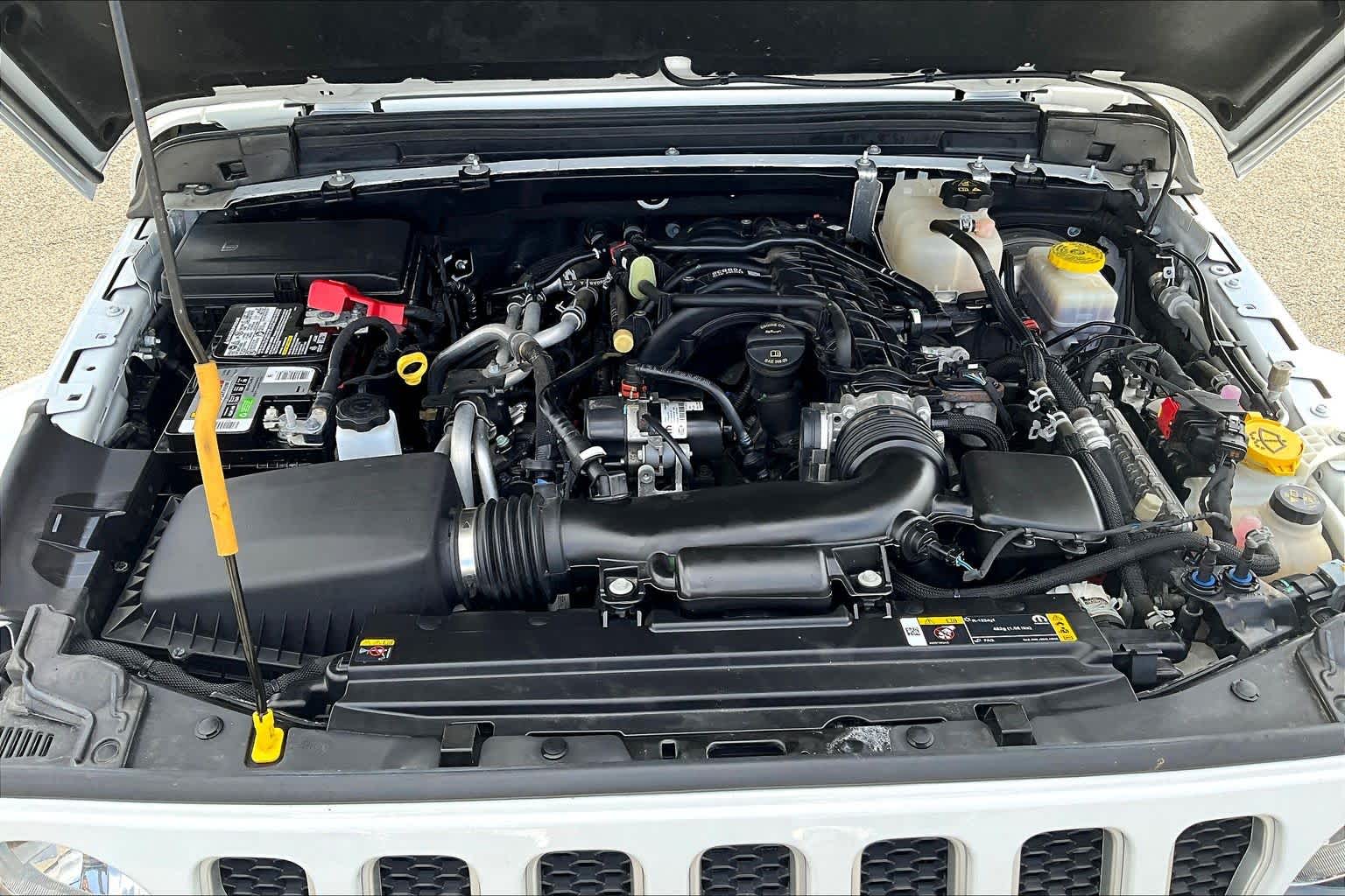 2023 Jeep Wrangler Sahara Bright White at James Chevrolet