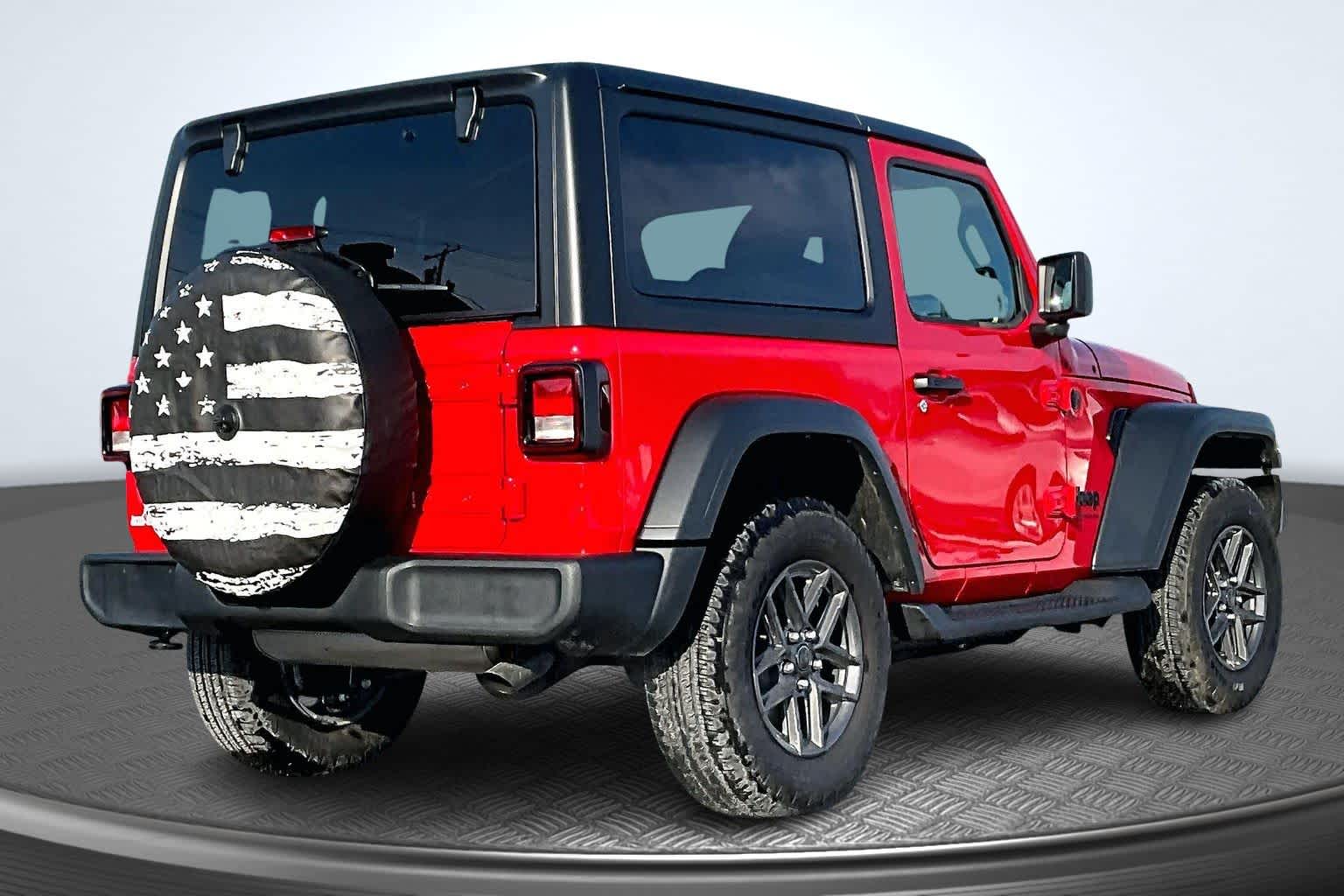 2025 Jeep Wrangler Sport S Firecracker Red Clearcoat at James Chevrolet