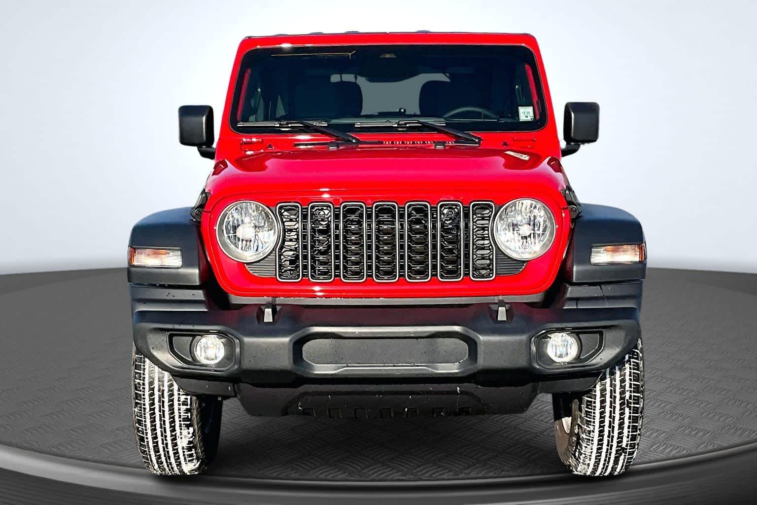 2025 Jeep Wrangler Sport S Firecracker Red Clearcoat at James Chevrolet