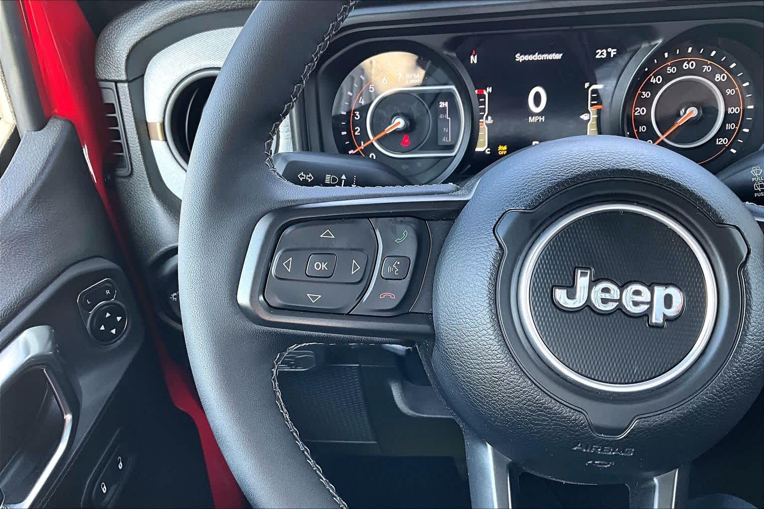 2025 Jeep Wrangler Sport S Firecracker Red Clearcoat at James Chevrolet